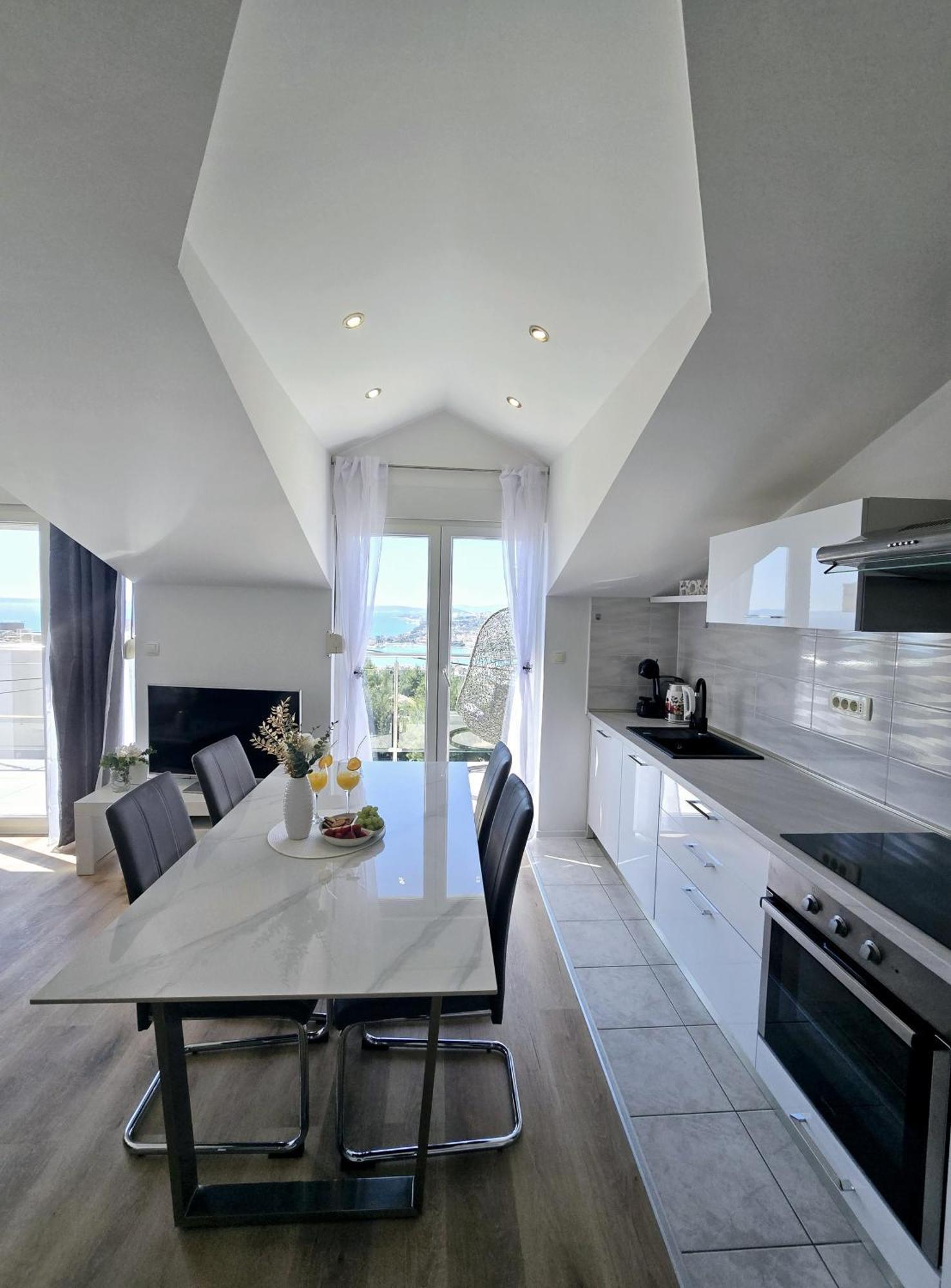 Villa Matanovi Dvori Podstrana Exteriör bild