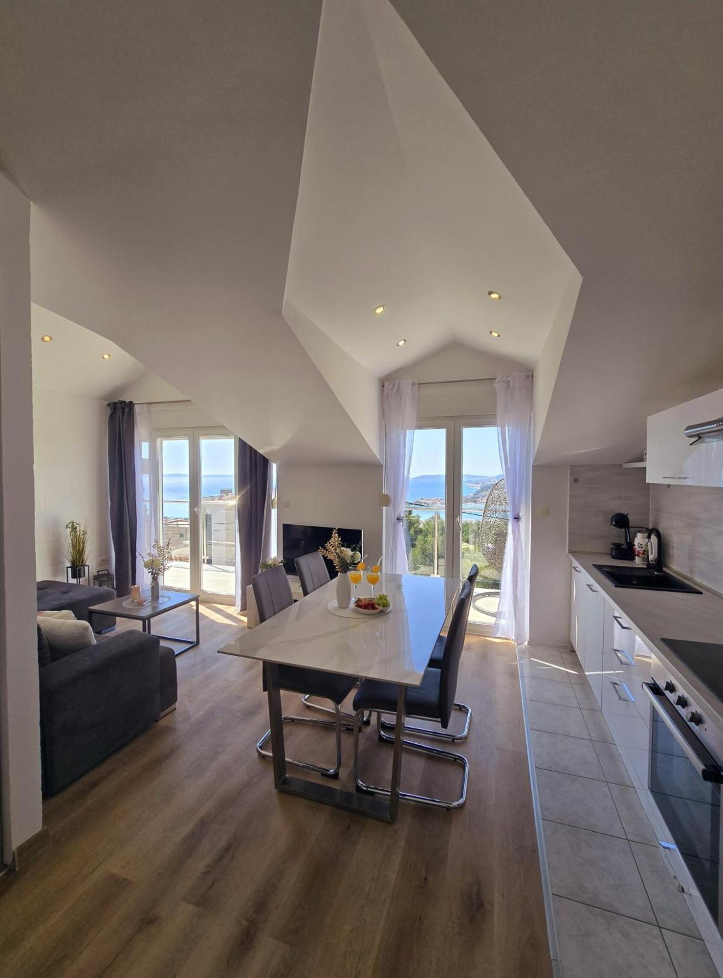 Villa Matanovi Dvori Podstrana Exteriör bild