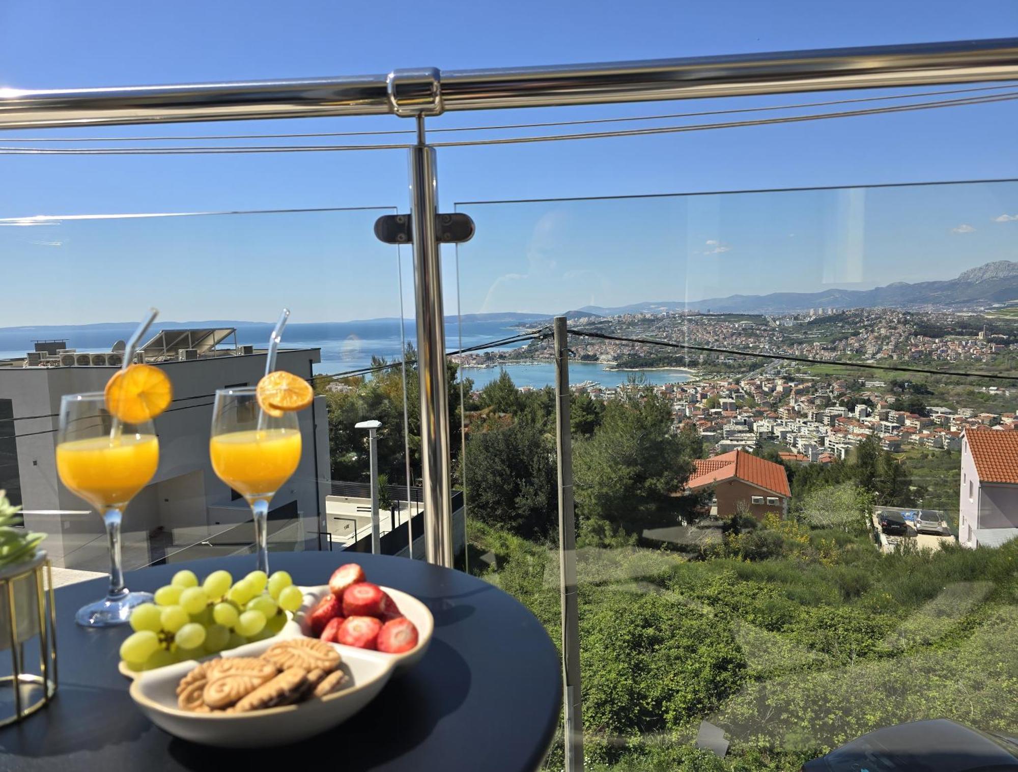 Villa Matanovi Dvori Podstrana Exteriör bild